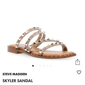 Steve Madden Skyler Sandal Size 8 TAN